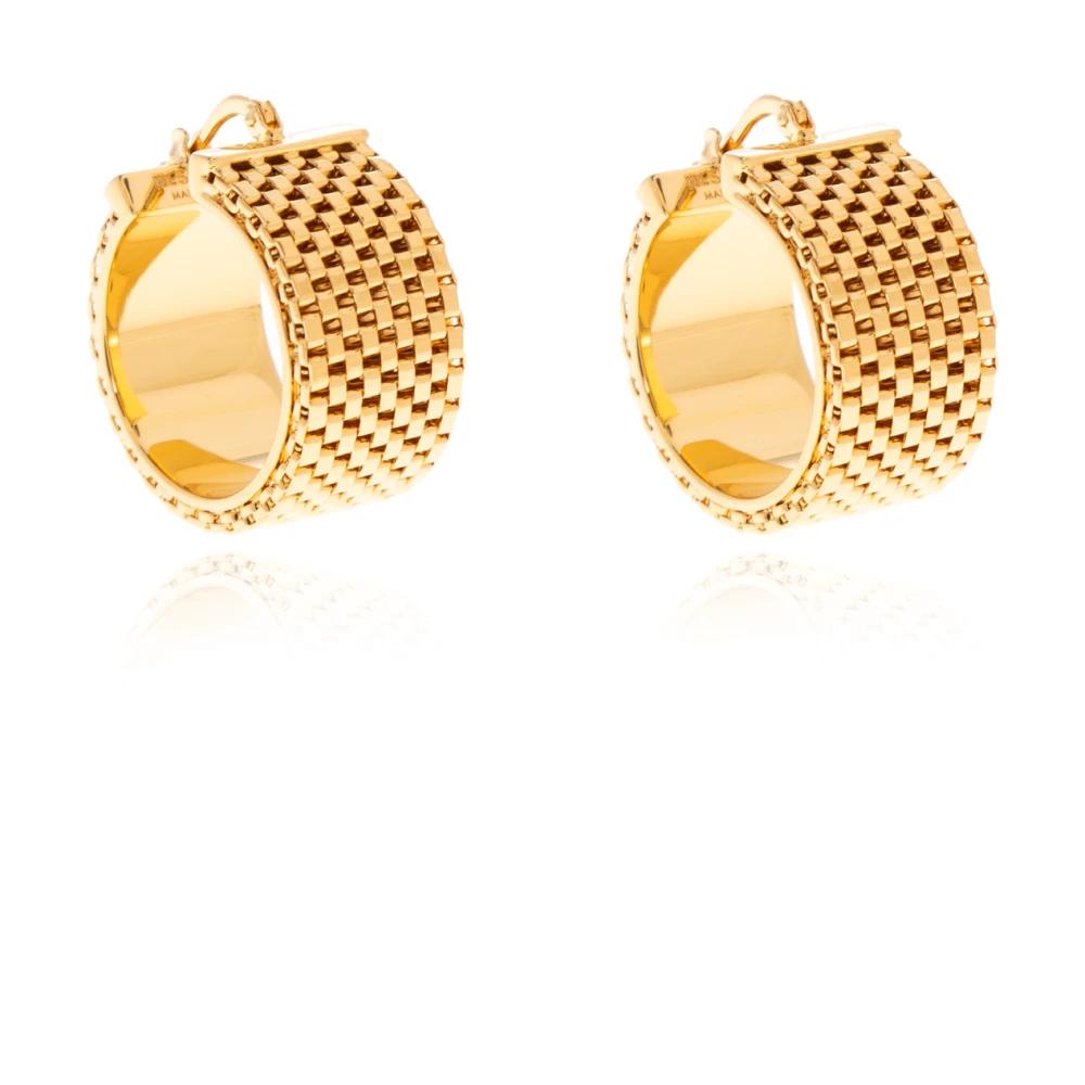 【関税＆送料込み】Jil Sander Circular Earrings Jil Sander Classic round earrings - Silver | J11VG0003J12002041