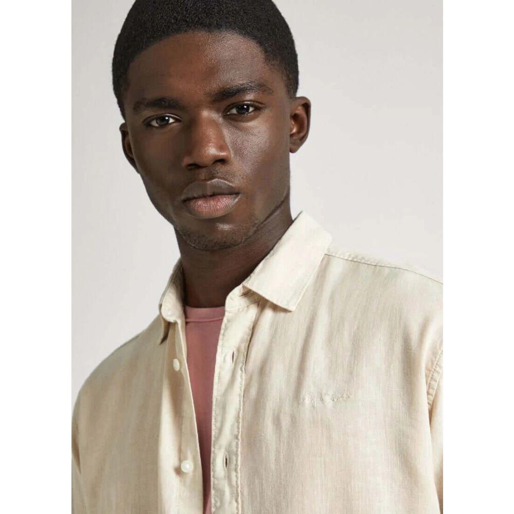 Pepe Jeans NACE Hemd – Oxford-Baumwolle, Normale Passform, Langarm