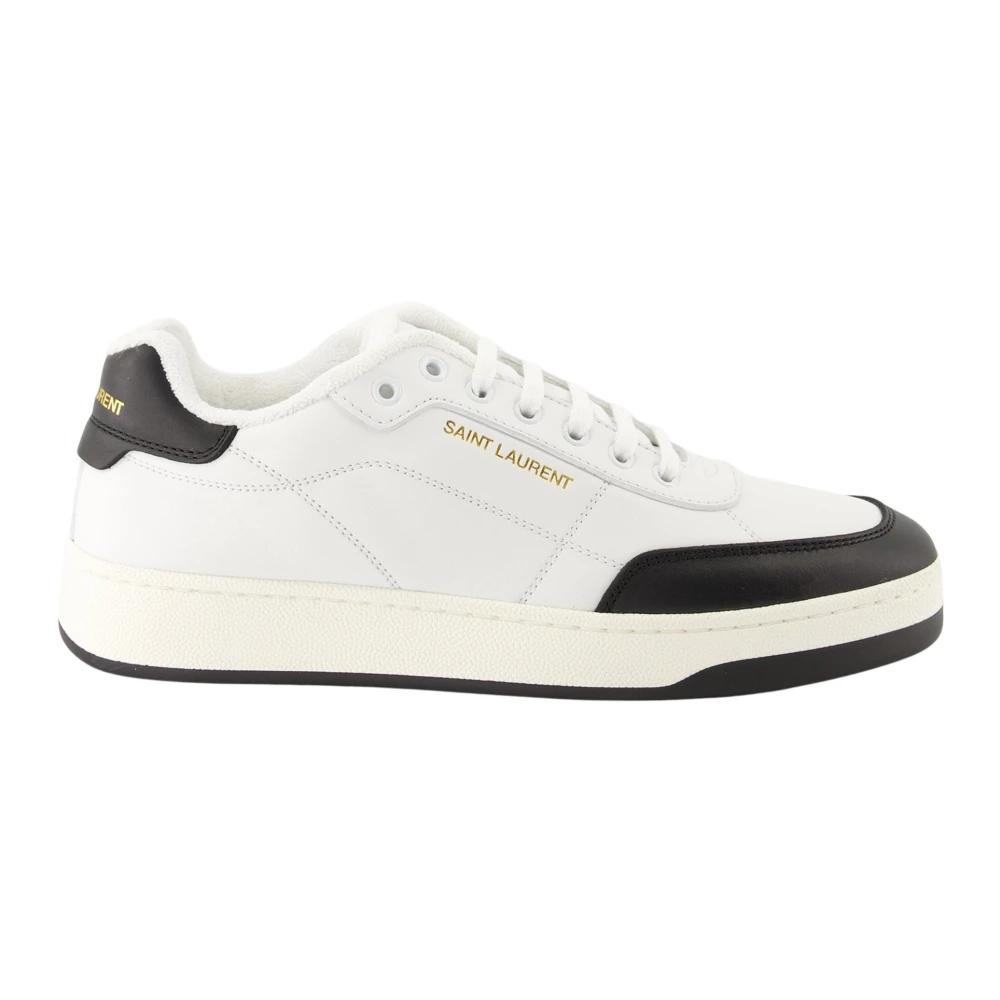 スニーカー SAINT LAURENT WHITE SNEAKERS SAINT LAURENT Court White Low Top Sneakers New | eBay