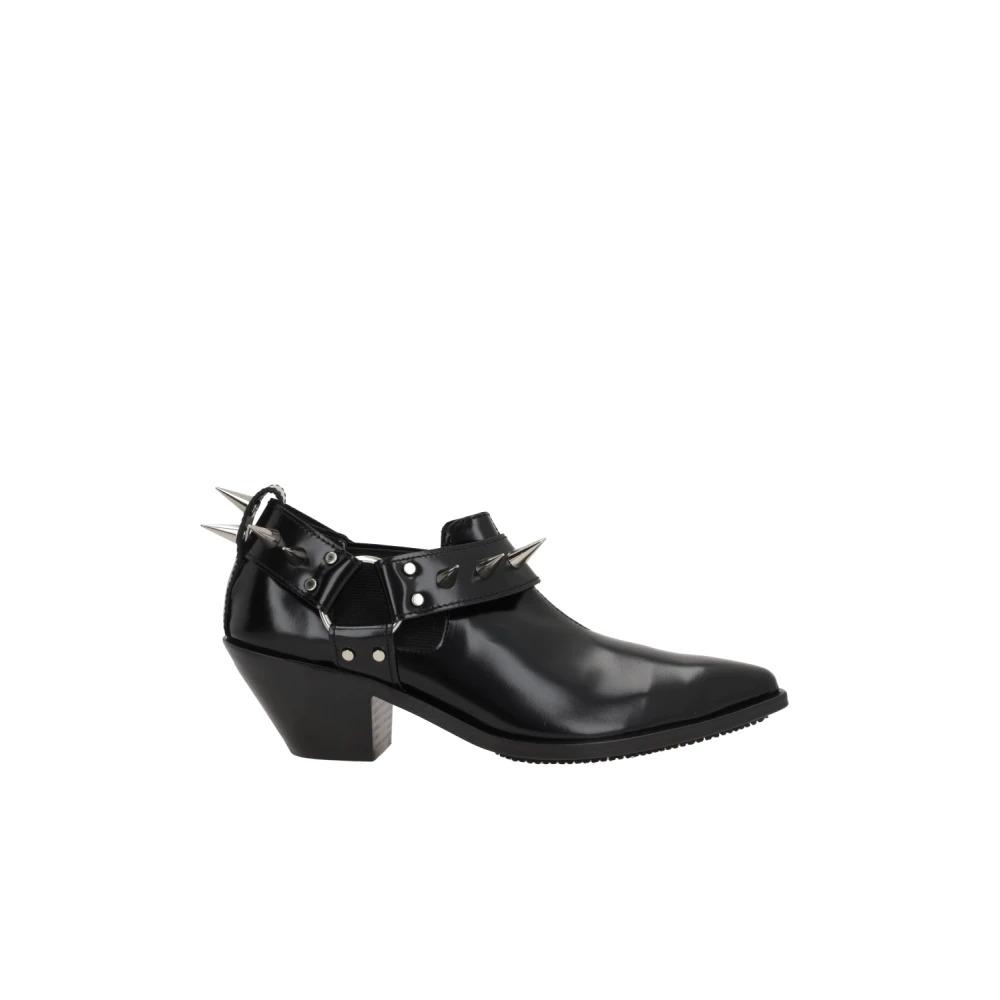 Corrected Grain Leather Mary Janes – La Garçonne