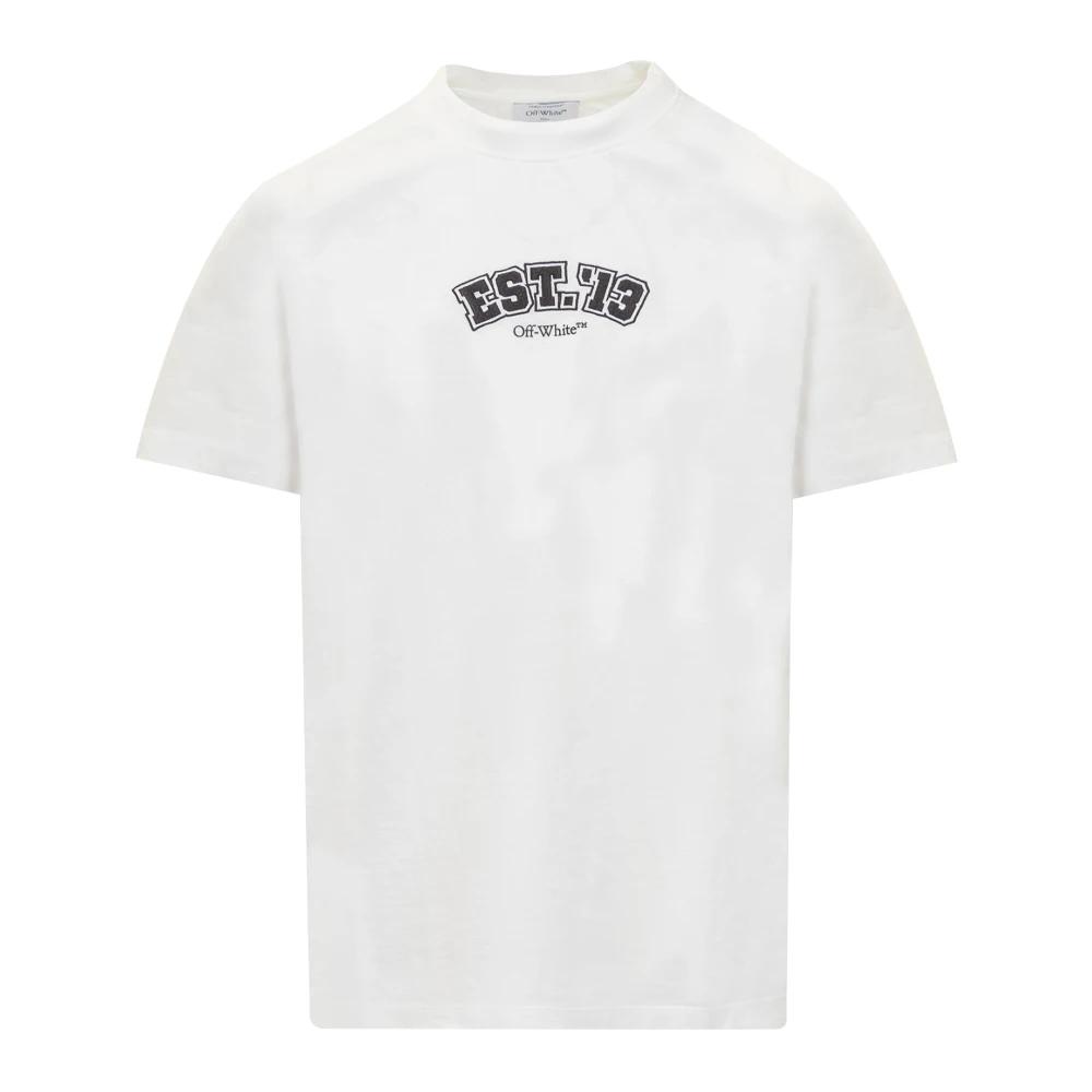Maglia off white maniche corte sale