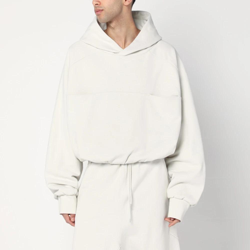 パーカー・フーディ ENTIRE STUDIOS IVORY HOODIE IN COTTON Entire studios Hoodies for Men | Online Sale up to 50% off