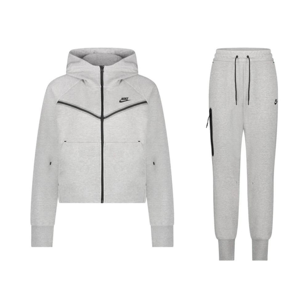 Nike Tech Fleece Trainingsanzug in Weiß | Lyst DE