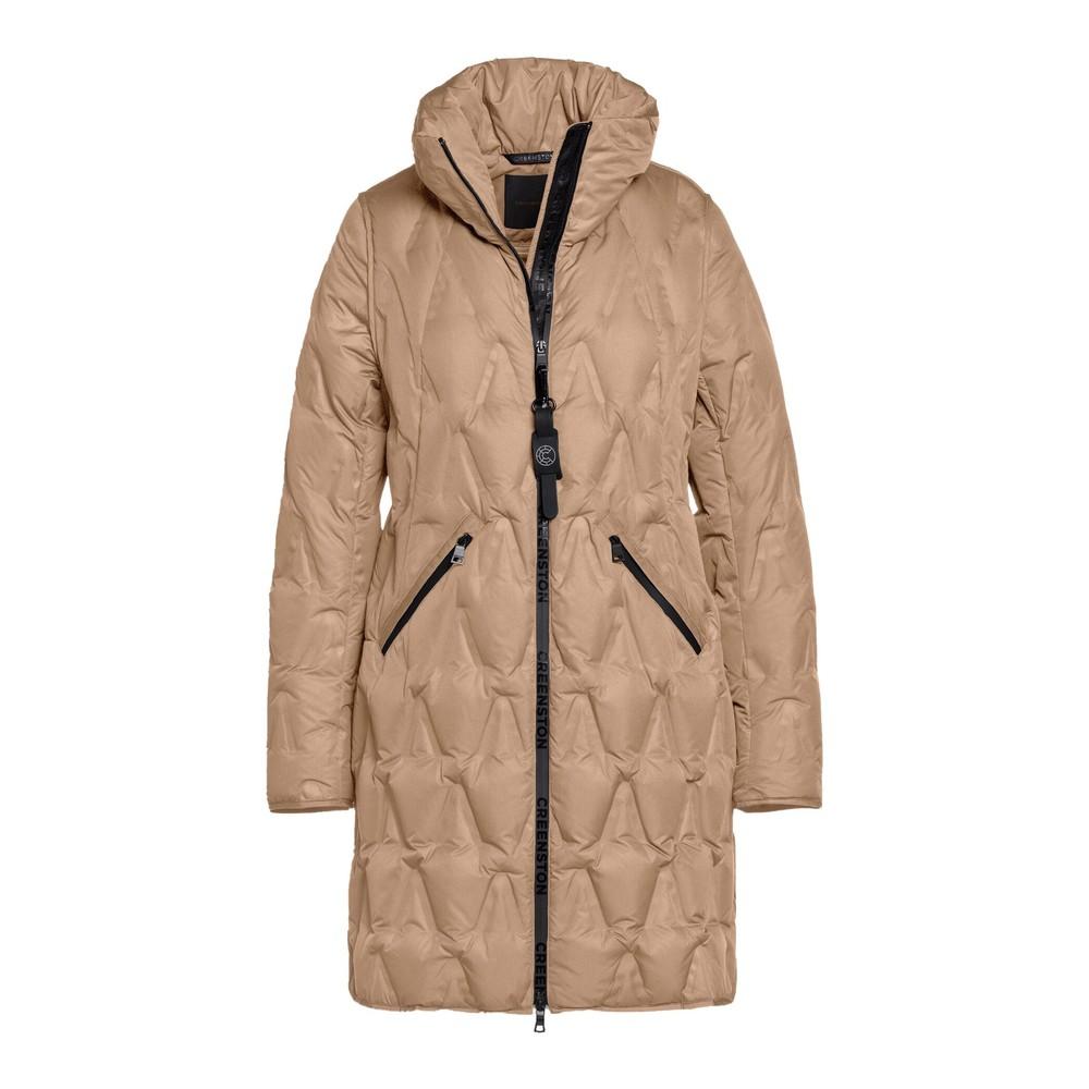 Creenstone Puffer jacket in Natur - Lyst