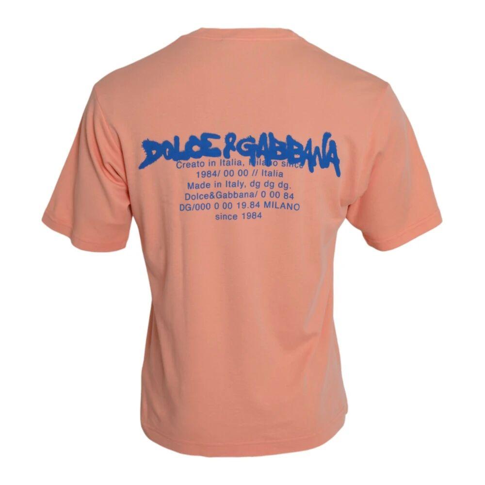 Pink Dolce & Gabbana T-shirts for Men | Lyst