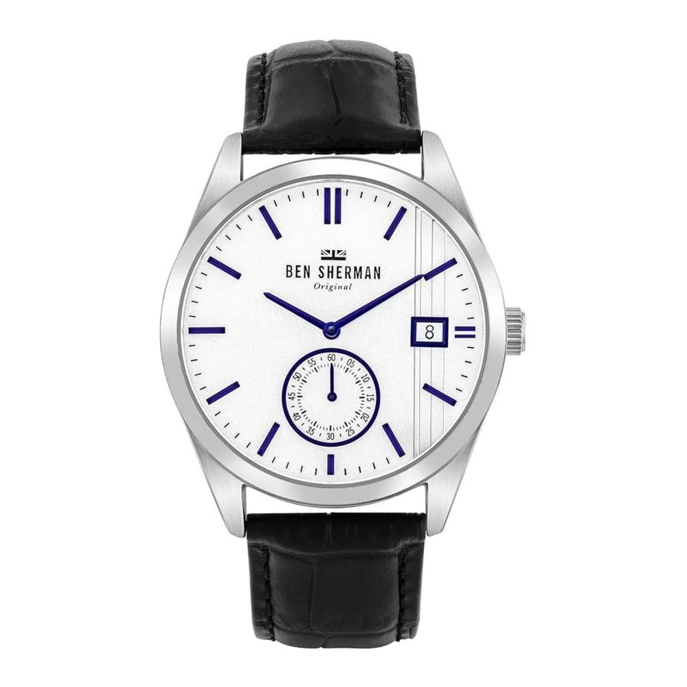Astra Lab Ben Sherman Montre Ben Sherman Black Leather Watch For