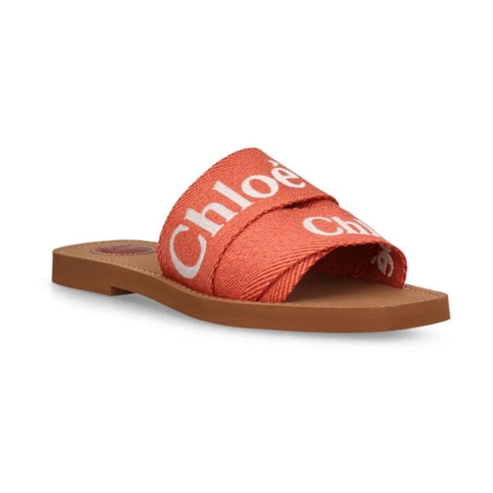 サンダル・ミュール Chloe White leather Paz ChloAC x Eres thong slippers 17540430LV_12_f.jpg