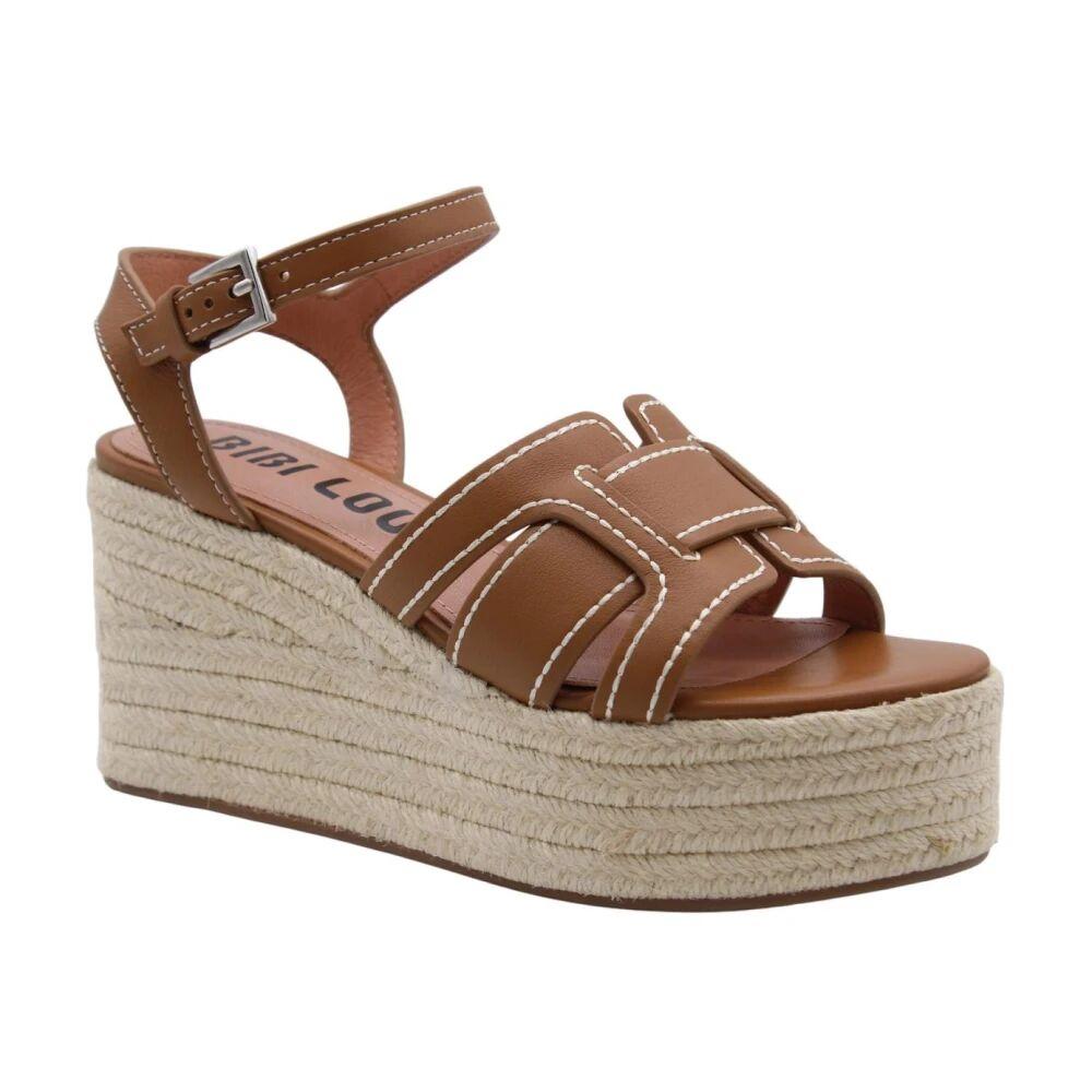 Bibi Lou Wedges in Brown Lyst UK - Main Image