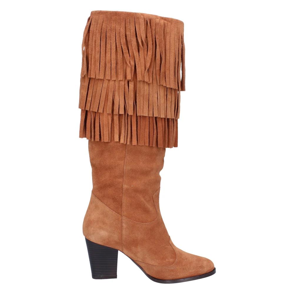 black knee high boots