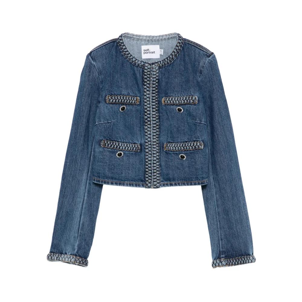 Self-Portrait Jean and denim jackets for Women | Online Sale