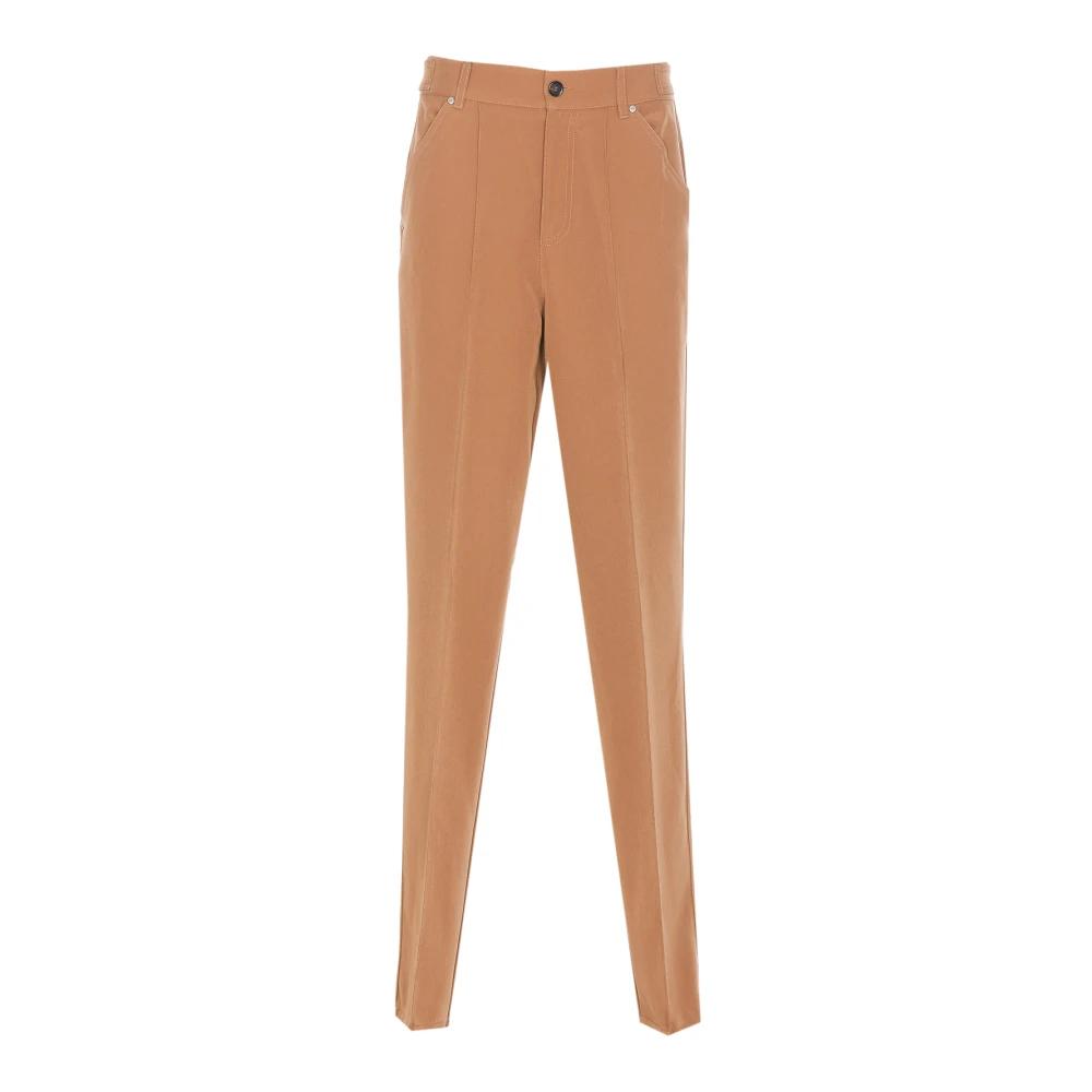 パンツ PINKO Women Straight Pants 103006A1N3 L44 Brown PINKO: Pants woman - Brown | Pinko pants 103006A1N3 online
