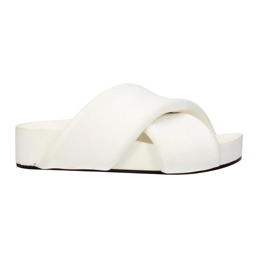 24SS JilSander＋　Low Sandal フラットサンダル 中古・古着通販】JIL SANDER (ジルサンダー) プラットフォームサンダル