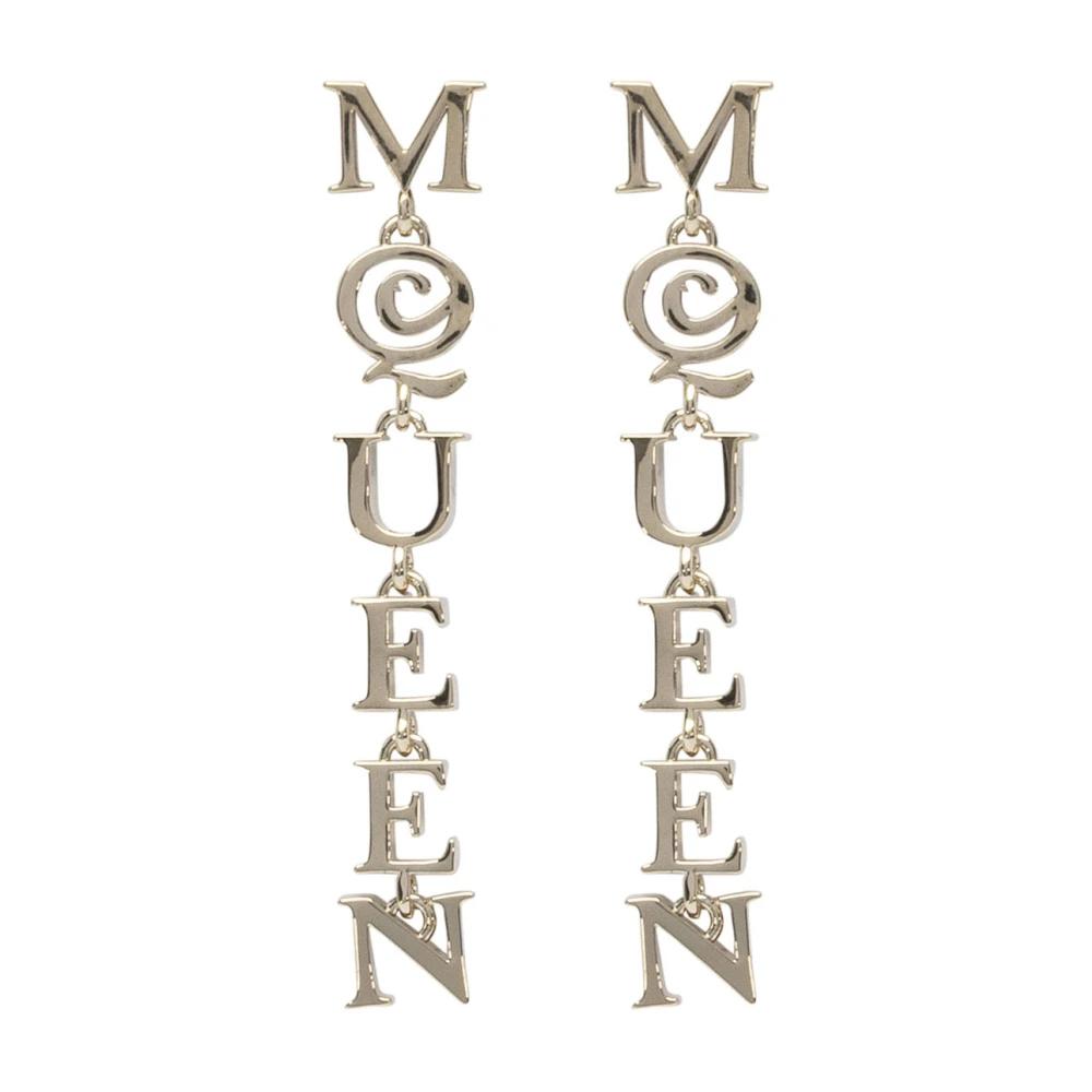 アクセサリーその他 ALEXANDER MCQUEEN Woman Jewel Gold 807027J160G 4135 Gold Logo Necklace Alexander McQueen - Vitkac AS