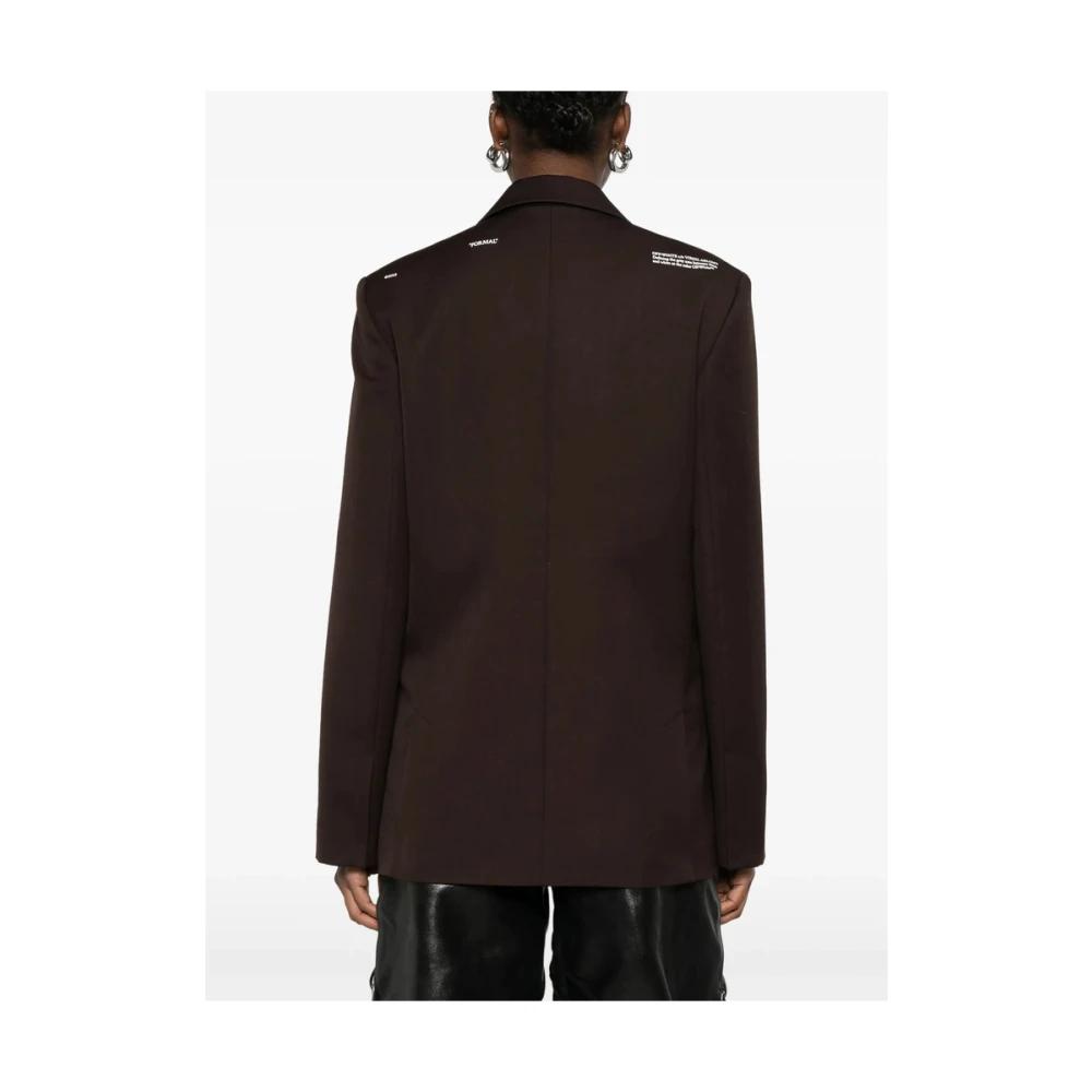 ジャケット OFF-WHITE BLACK DRILL OVERSIZE BLAZER Off-White c/o Virgil Abloh Blazers, sport coats and suit