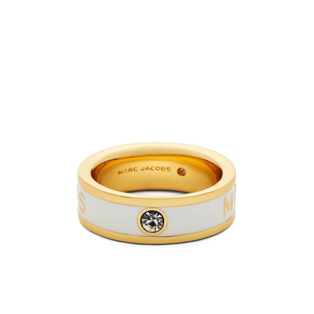指輪・リング MARC JACOBS ENAMEL RING WITH LOGO THE MARC JACOBS ENAMEL RING/ザ マーク ジェイコブス エナメル