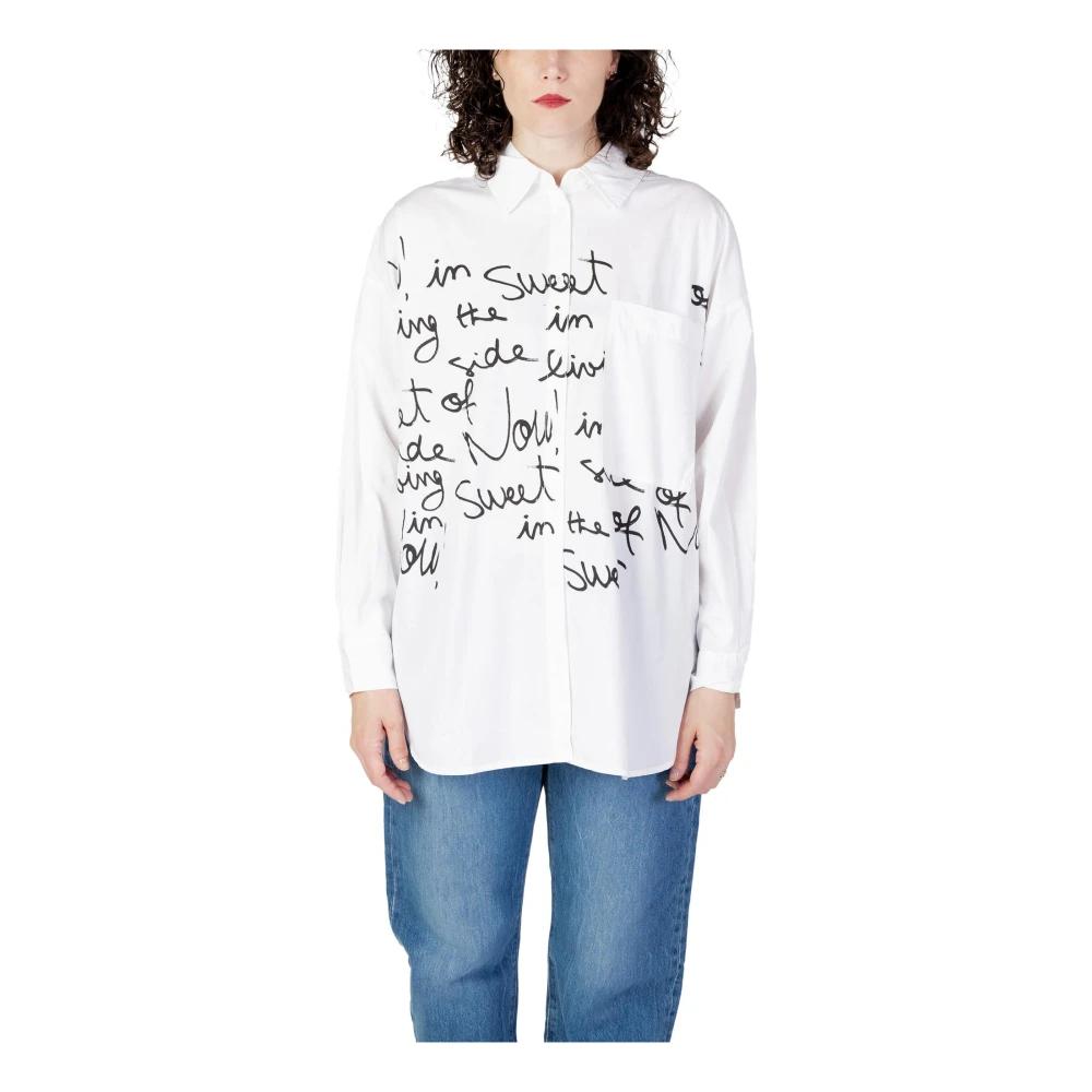 Camisa blanca de mujer Desigual de color Blanco Lyst