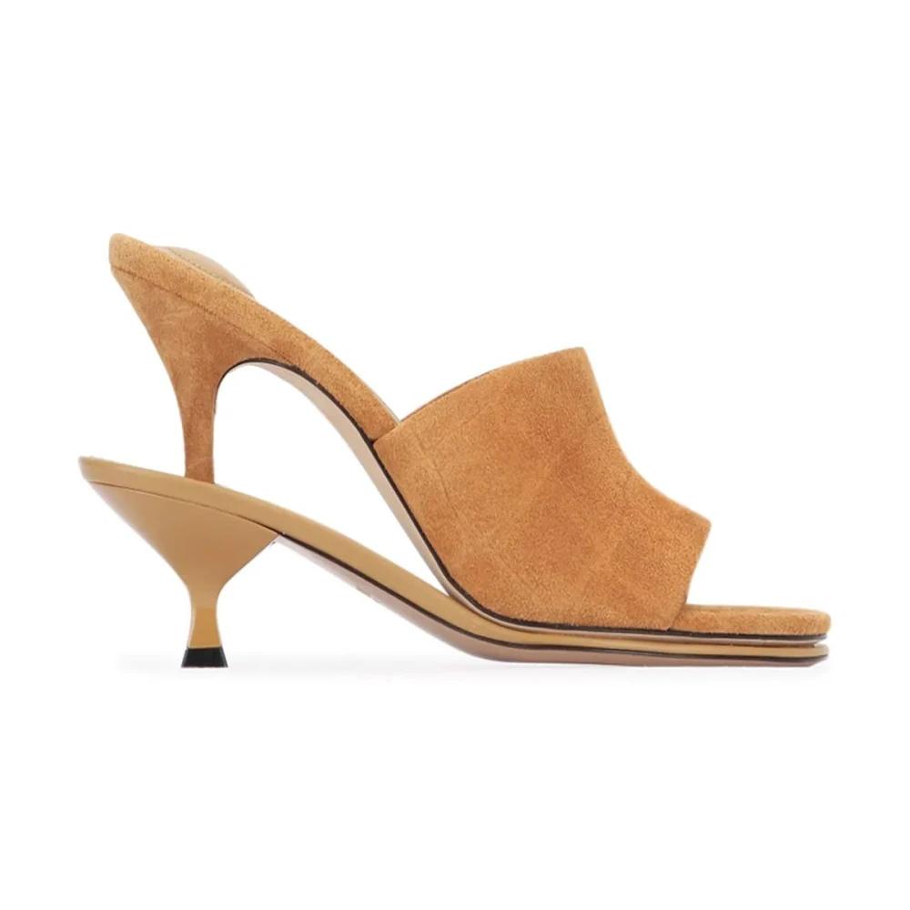 サンダル・ミュール JACQUEMUS CLOUD MULES WITH SQUARE TOE The Bisou mules by JACQUEMUS | Official website