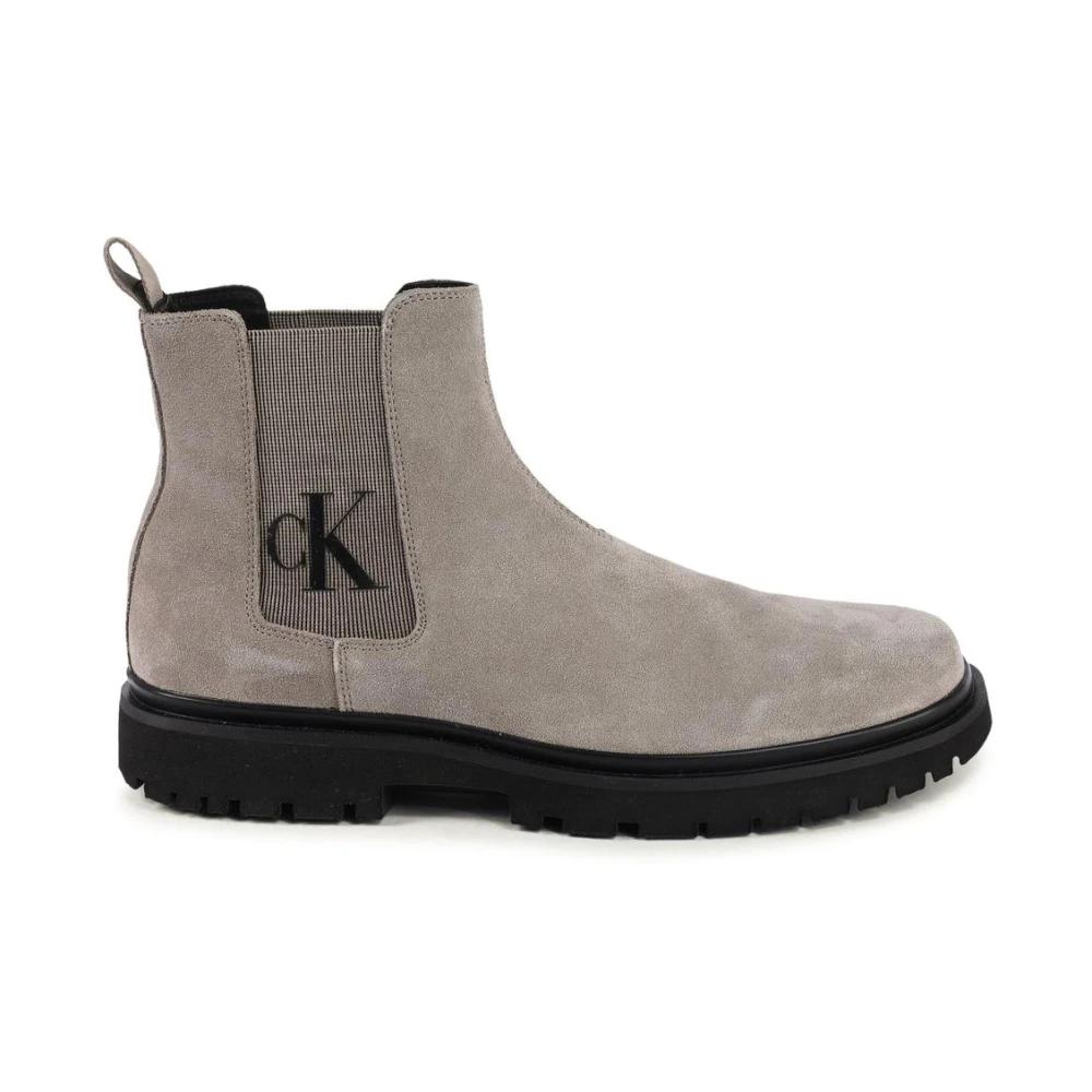 Calvin Chelsea Boots Aus Wildleder Calvin Klein Wildleder Leder - Main Image