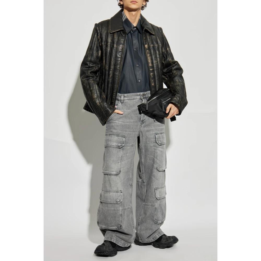 ［大人気！］DIESEL relaxed jeans A0692509L4901 Relaxed Jeans - 1996 D-Sire | ミディアムブルー | ウィメンズ