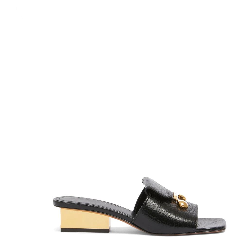 Marni Heeled Mules in Black | Lyst