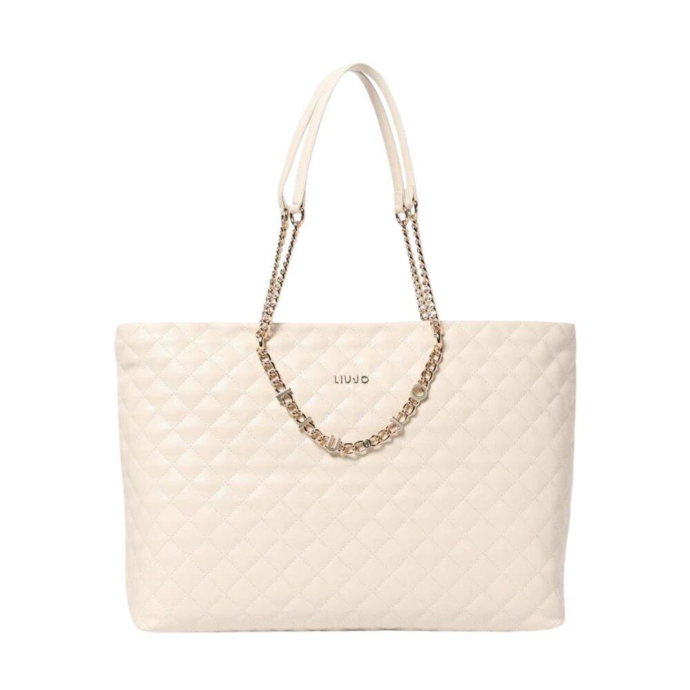 Liu Jo Tote Bags in Natural | Lyst