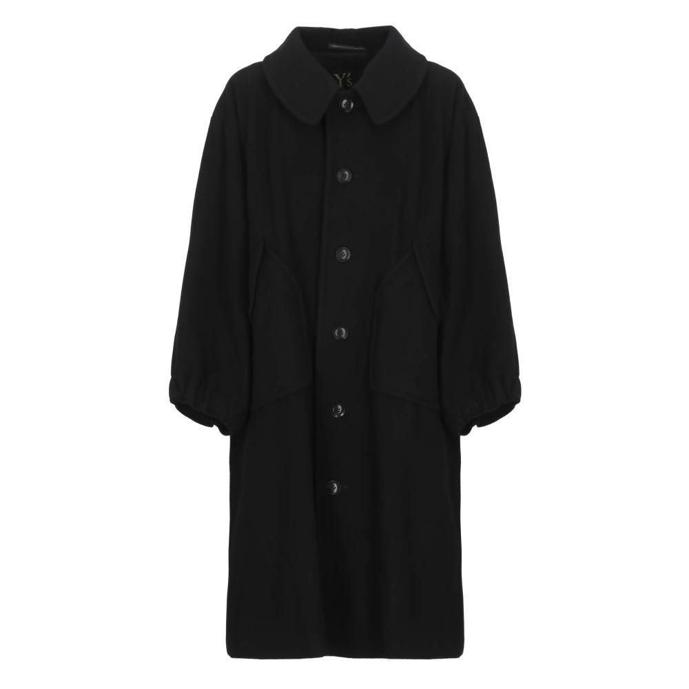 Y's RECYCLE TAFFETA BACK POCKET COAT 黒3 【公式通販】 Y's RECYCLE TAFFETA BACK POCKET COAT 黒3 【公式通販】