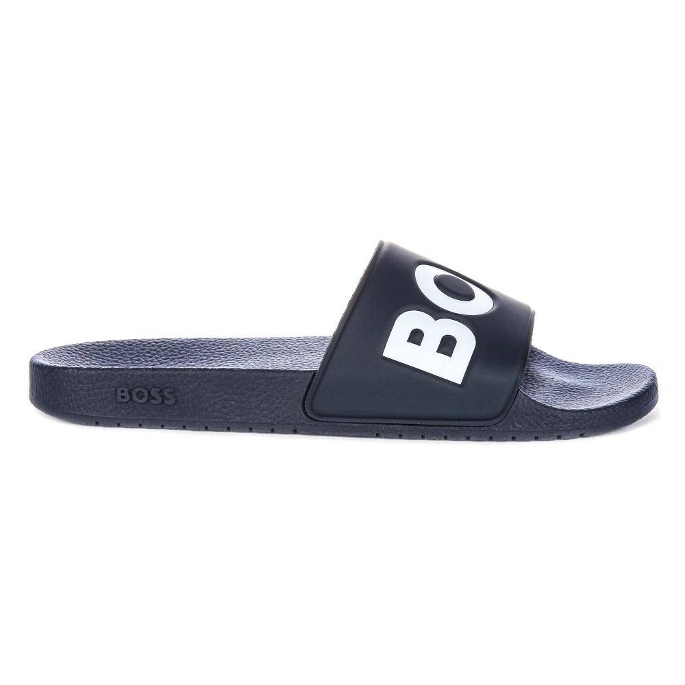 Flip Flops Hugo Boss Herren Sandalen Sandalen In Blau Von HUGO