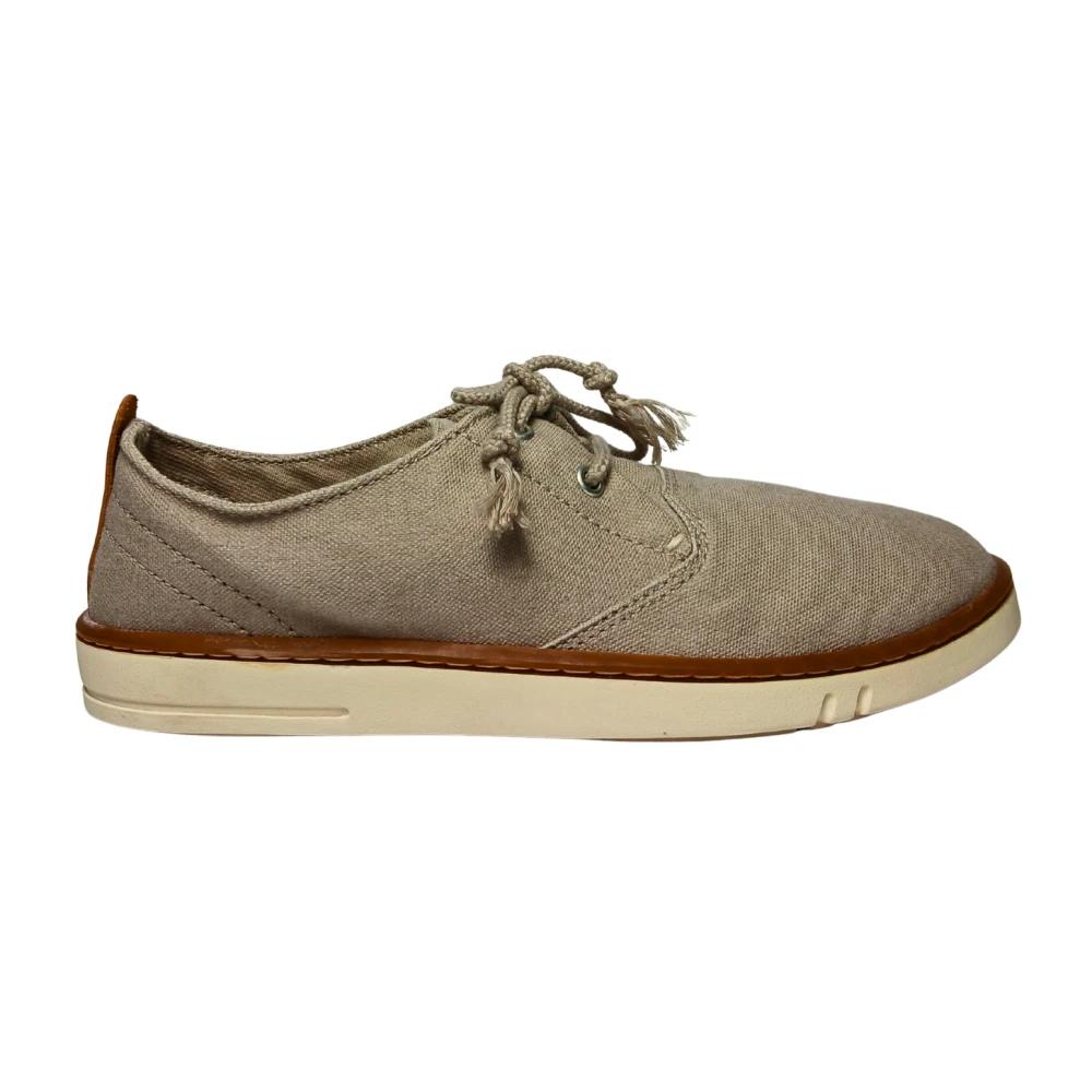 Timberland low top outdoor casual shoes series of British retro tooling low top Timberland Canvas Low Cut Men Shoes Beige SZ 8.5M Style  main image 3