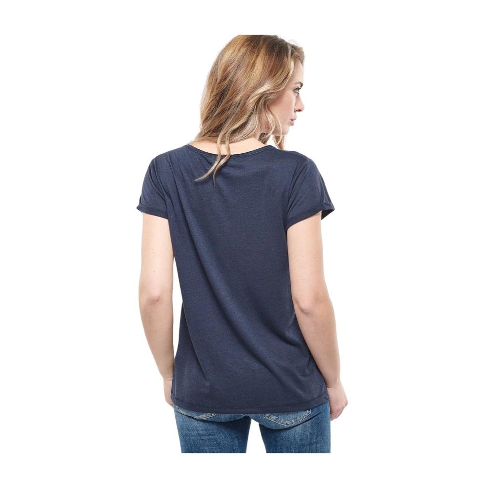 Blau Des Temps | T-Shirt DE Frau in Le Basitrame Cerises Lyst