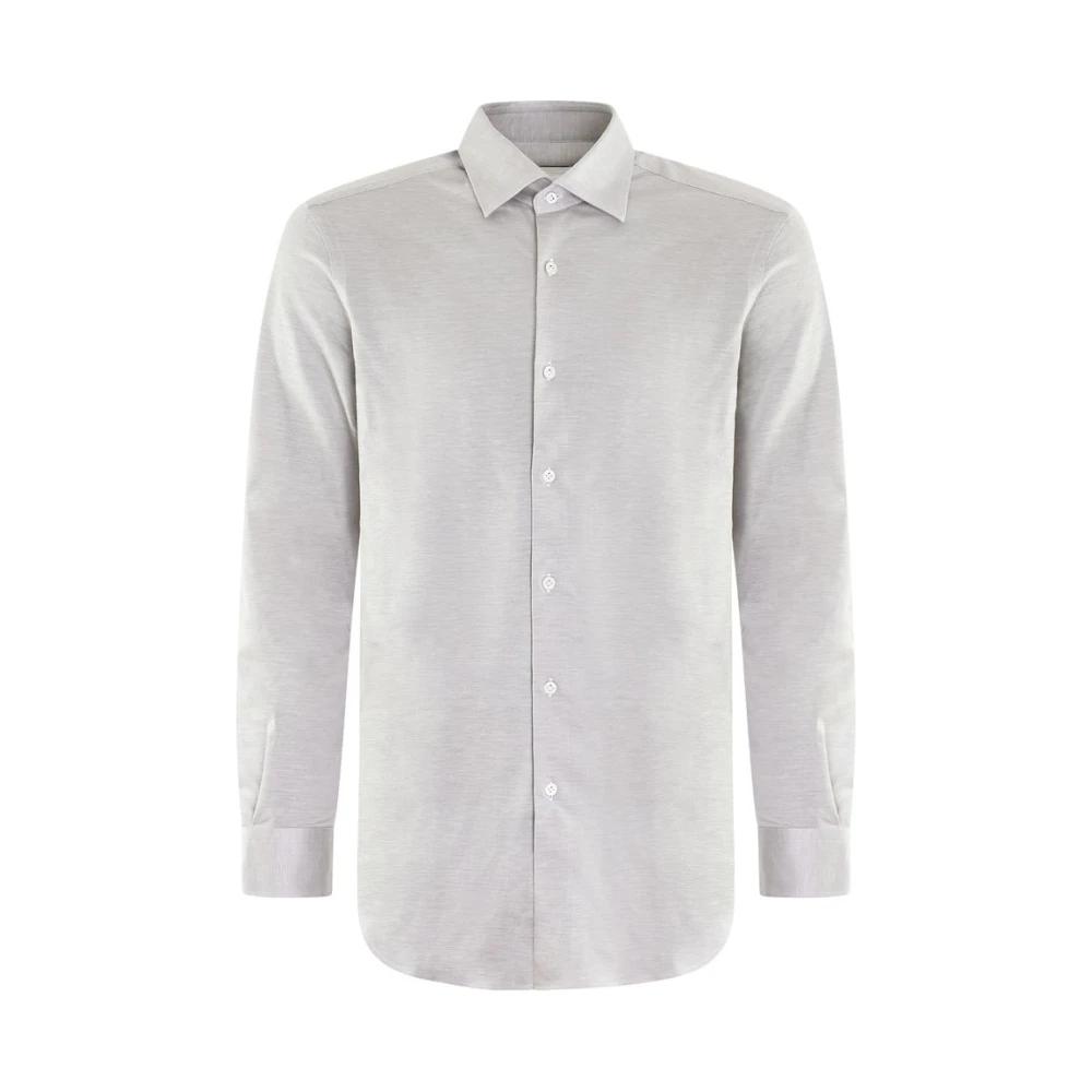 Chemise Homme PAL ZILERI 100% Coton - Taille 40, Gris Pied-de-poule, Italienne, Occasion TB