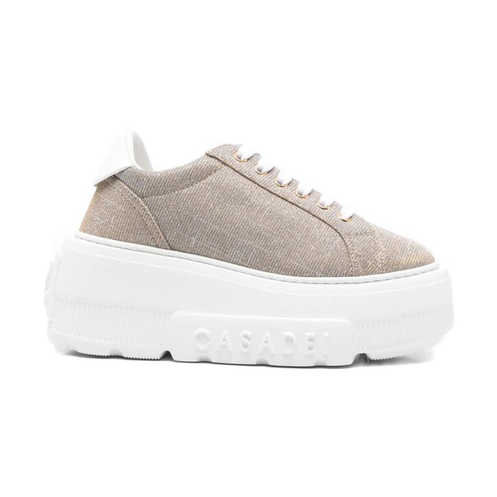 スニーカー Casadei Brown Leather Sneakers Amazon.com | Casadei Men's Brown Leather Hi Top Fashion