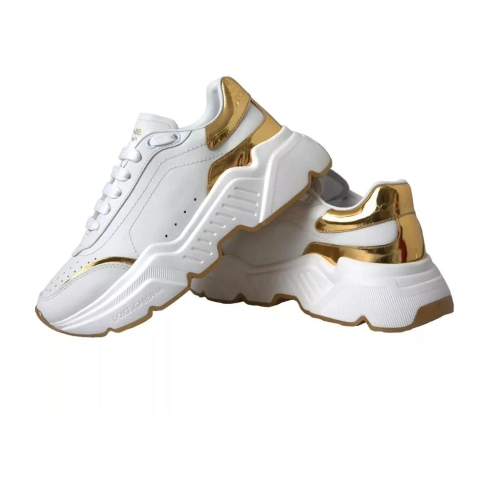 Sneakers Uomo Dolce E Gabbana Scarpe Dorate Dolce Gabbana D&G