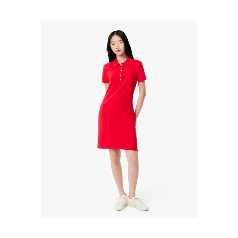Lacoste Short Sleeve Dresses for Women | Lyst
