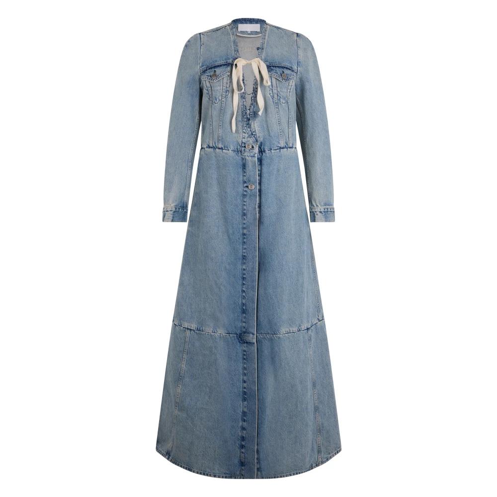 Denim Maxi dresses for Women | Lyst UK