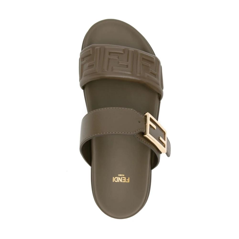 Fendi Flat sandals for Women Online Sale up to 35% off Lyst UK