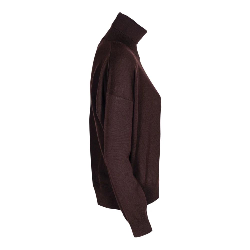 GRIFONI 売れ筋商品|||グリフォーニ ニット&セーター アウター レディース Turtlenecks Brown 楽天市場】grifon（レディースファッション）の通販