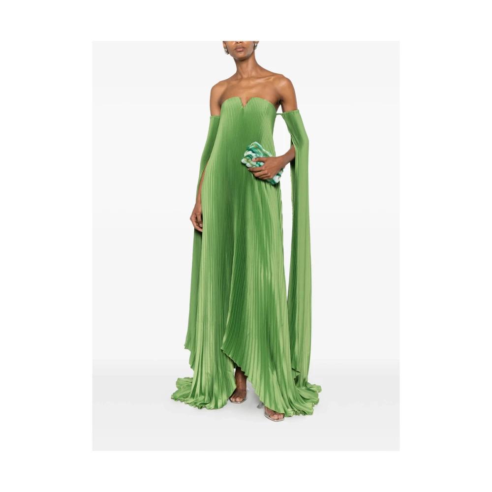 linen midi dress green L'idee main image 0