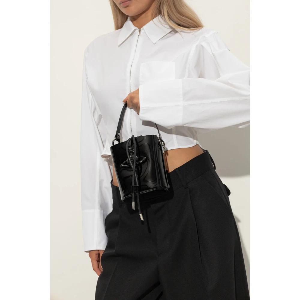 Vivienne Westwood正規品/送料関税込み Leather Bucket Bag ☆送料・関税込☆Vivienne Westwood☆SMALL BUCKET BAG☆バッグ