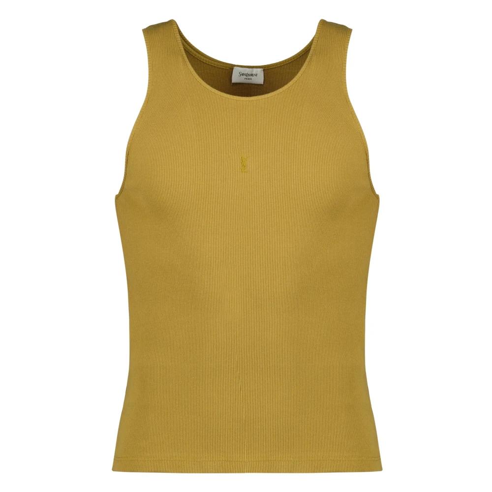 Men's Saint Laurent Sleeveless t-shirts | Lyst