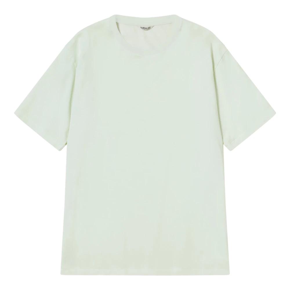 AURALEE◆Tシャツ/1/コットン/GRN/A9ST03GT AURALEE / オーラリー | ORGANIC COTTON HIGH GAUGE JERSEY TEE