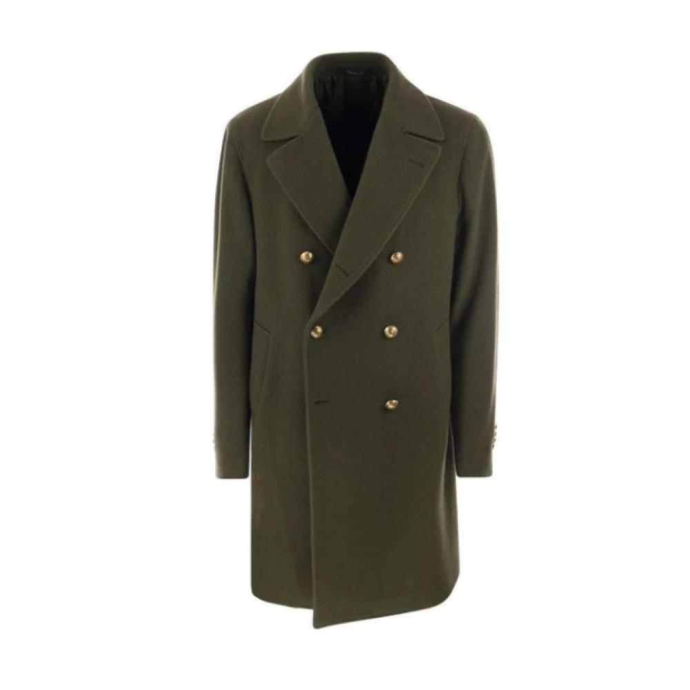 コート TAGLIATORE COATS Tagliatore fiber-reinforced wool peacoat for men monaco
