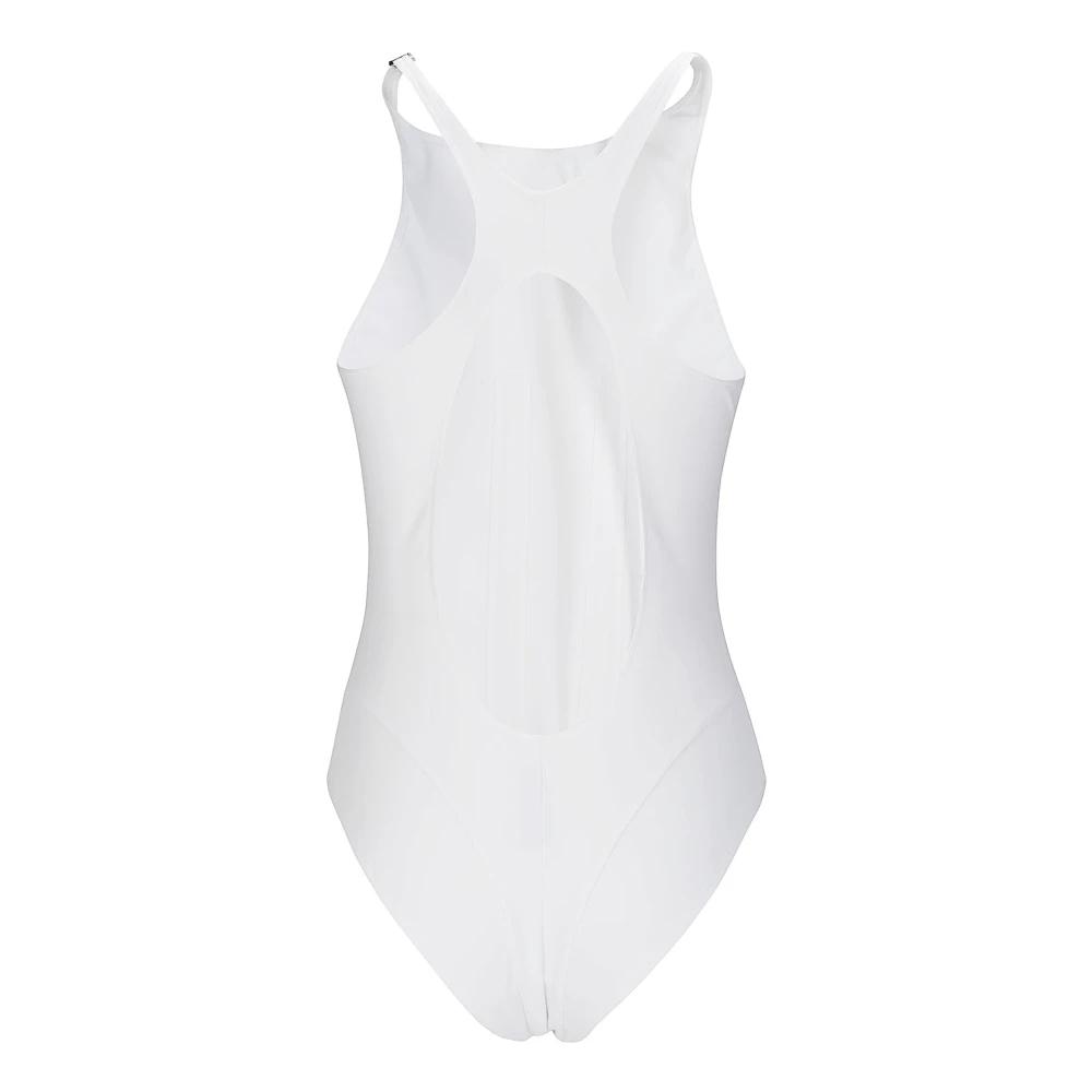 【関税込み】Mugler ホワイト Star Halter ミディアムワンピース white star halter dress | MUGLER Official Website – Mugler