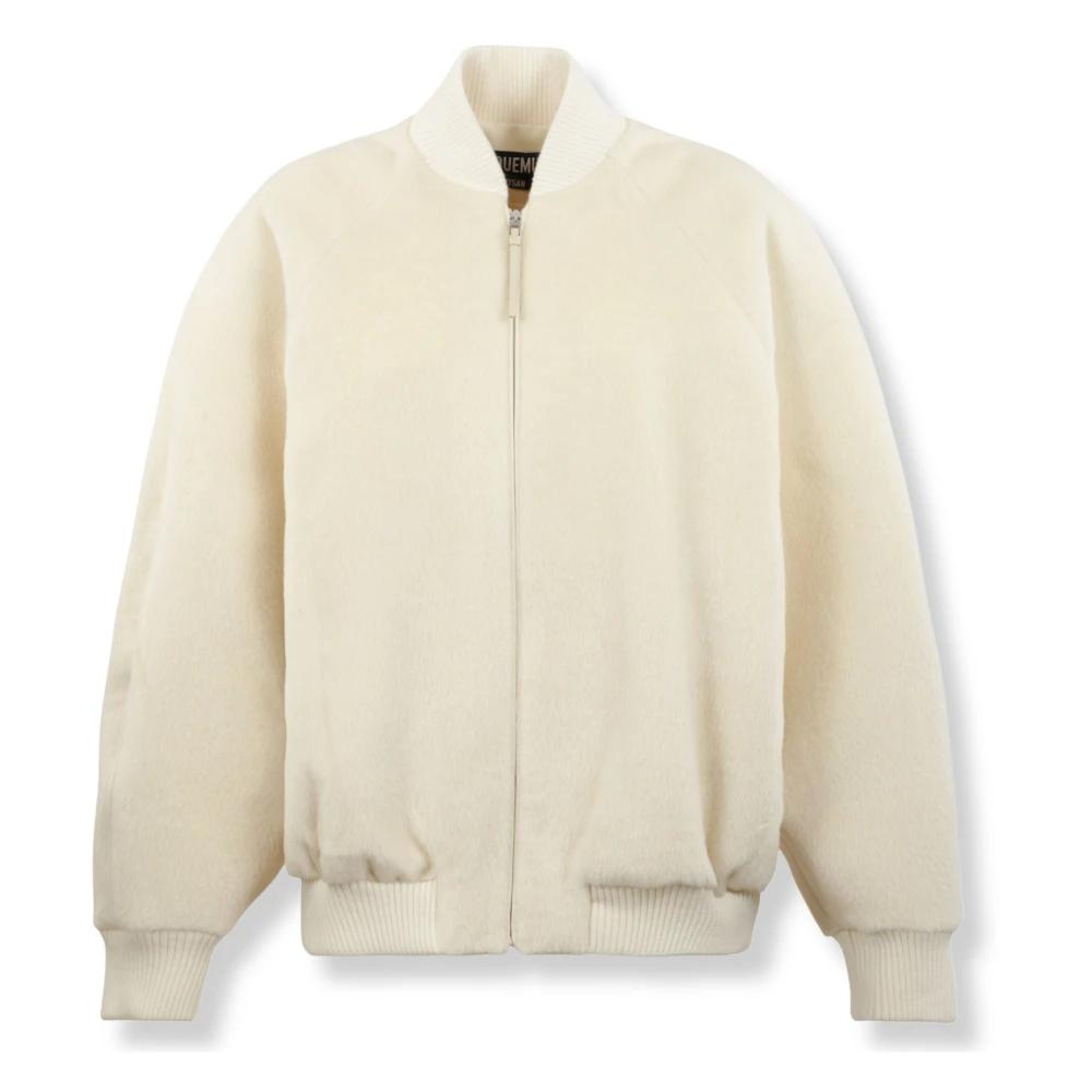 Damen Bomberjacke Wildlederimitat - Oversized Mit Fleece-Futter Y2K Style