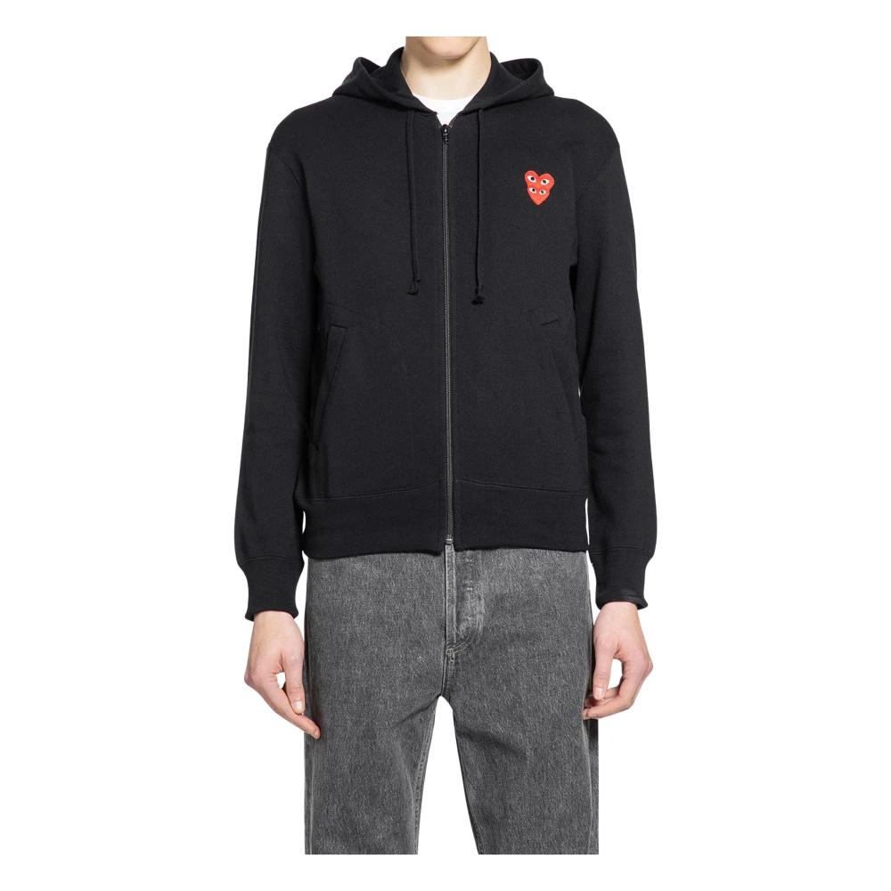 Sweat à Capuche Vintage TRAINING MAC Années 80 - Rouge Rétro - Taille L