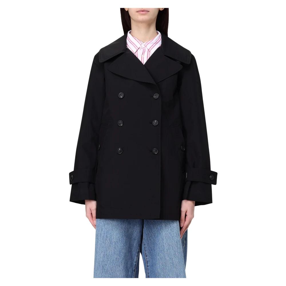 コート SAVE THE DUCK Women Trench Coats D31600W GRIN2010000 Black Save The Duck Trench coats for Women | Online Sale up to 56