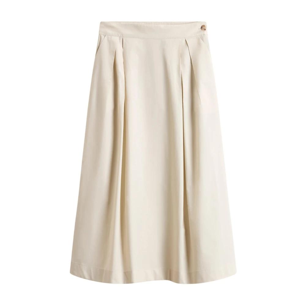 ワンピース WOOLRICH Women Mid Skirts CFWWDR0184FRUT39448867 BEIGE Camila Long Skirt, Beige