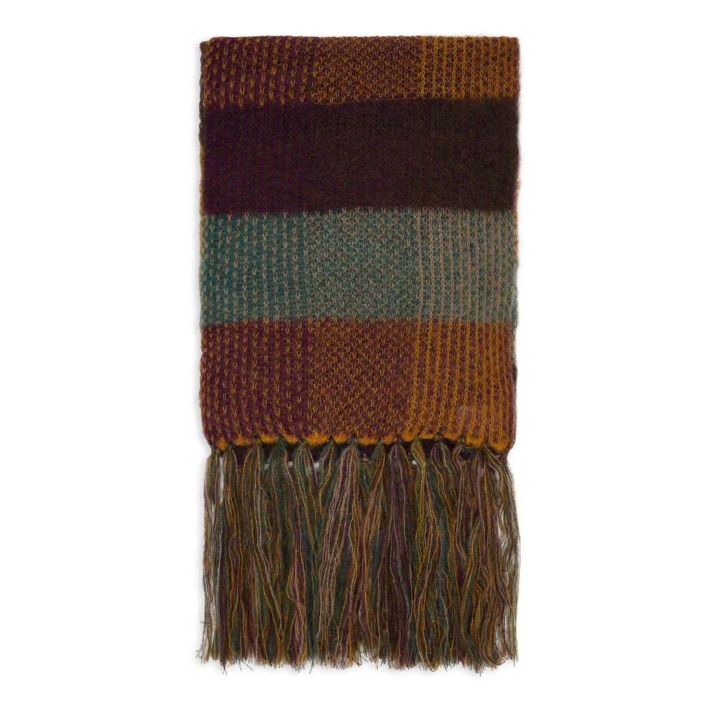 Loro Piana Cashmere Sciarpa Grande Fringe-Trim Scarf | Neiman Marcus
