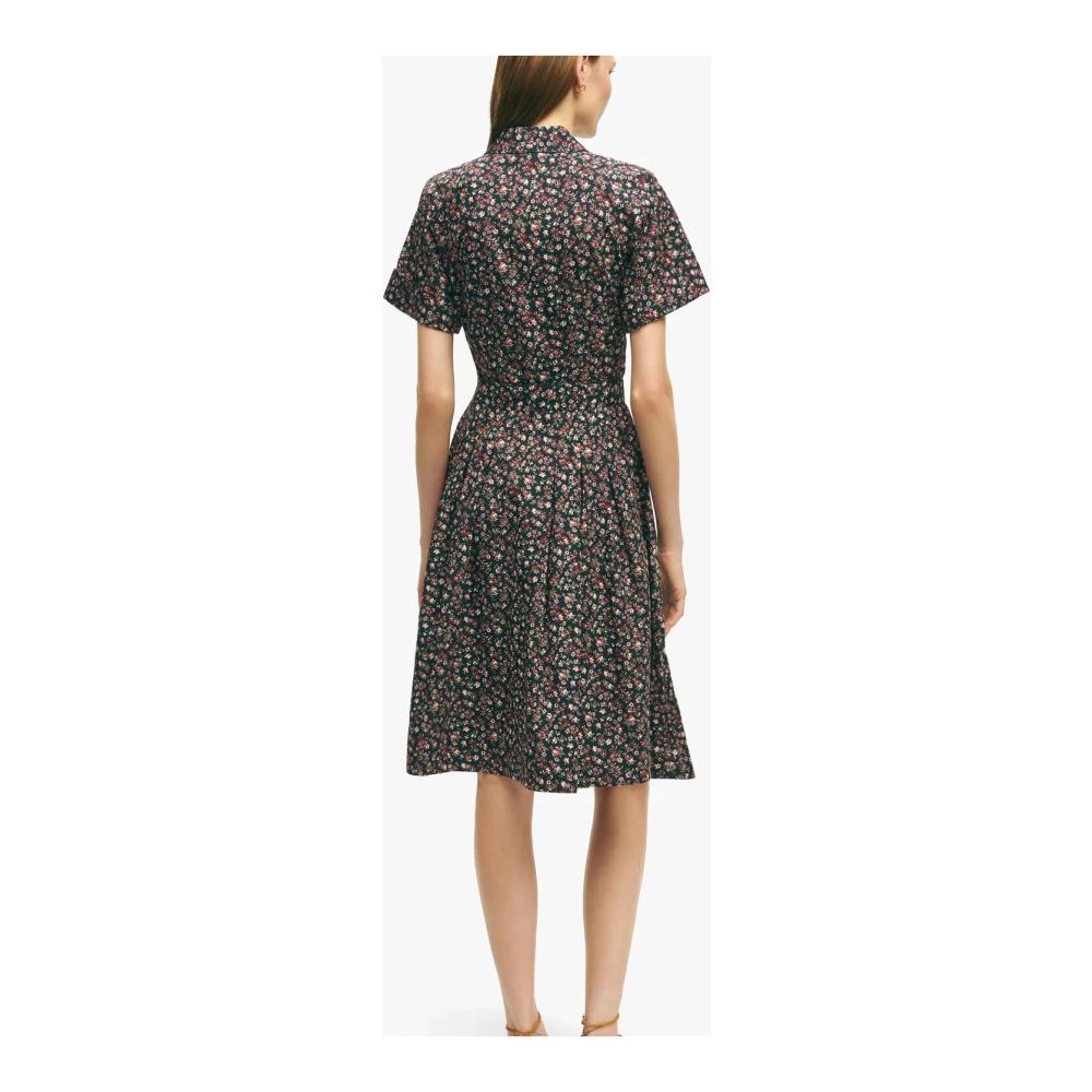 Robe Femme Verte Brooks Brothers Taille 4 - Occasion Très Bon état, Coupe Classique