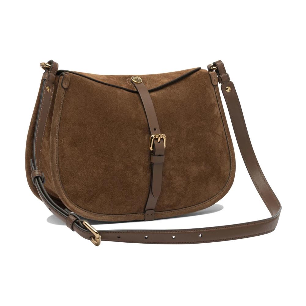 ショルダーバッグ・ポシェット Etro Crossbody Pony Suede Shoulder Bag MEDIUM SUEDE PONY BAG | Shoulder Bags | ETRO