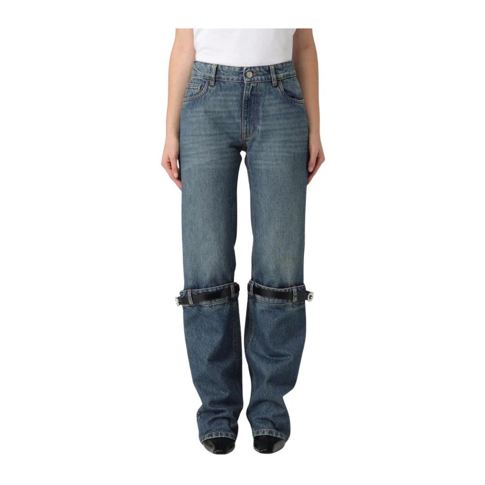 【関税&送料込】Coperni Jeans Coperni knee-zip Jeans | Grey | FARFETCH